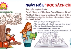 Ngày hội: ĐỌC SÁCH CÙNG CON